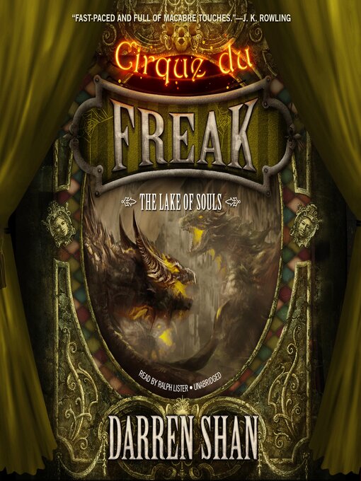 Title details for The Lake of Souls by Darren Shan - Available